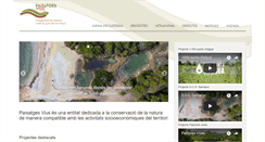 Desktop Screenshot of paisatgesvius.org